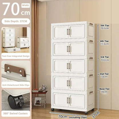 Storage Cabinet Installation Free Storage Cabinet Baby and Kidsren's Clothing Storage Box Snack Plastic Foldableing Storage Cabinet Folding Storage Cabinet Organizer