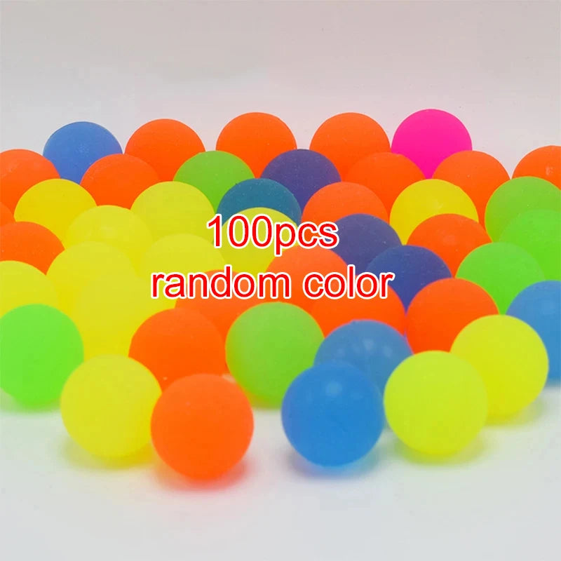 10~100pcs 25mm Bouncing Balls Rubber Elastic Ball Mixed Style Indoor and Outdoor Children Toy Balls Float Ball Birthday Gift TMZ