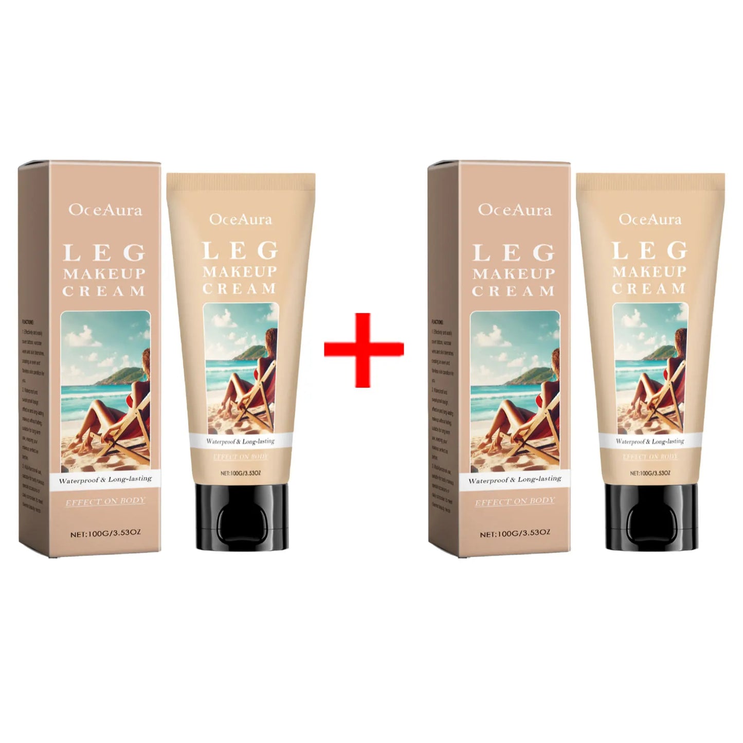 Leg Makeup Body Lotion Long-Lasting Waterproof Anti-Transfer Concealer Even Skin Tone Wheat Tan Brown Liquid Bronze Foundation