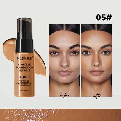 Matte Face Foundation Cream Efficient Concealer Waterproof Primer Oil Control Bb Cream Brightens High Quality Professionalmakeup