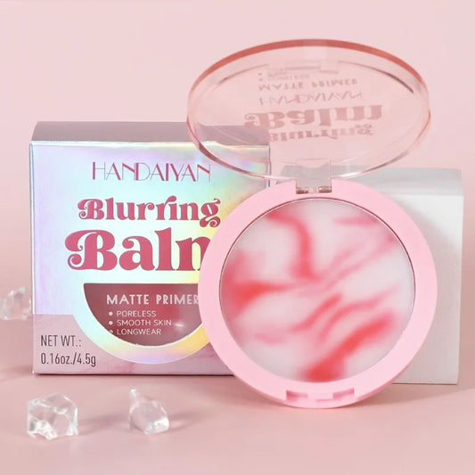 Waterproof and Oil Control Setting Powder Matte Concealer Pressed Powder Cream Smooth Natural Long-lasting Balm Makeup Primer