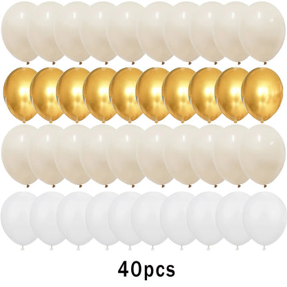 Beige Cream White Boho Balloon Garland Arch Kit Sand White Engagement Wedding Birthday Party Baby Shower Decoration Balloons