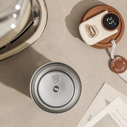 Coffee Cups with Temperature Display Smart Coffee Insulated Mug 316 Stainless Steel Display Temperature Double-walled Insulation