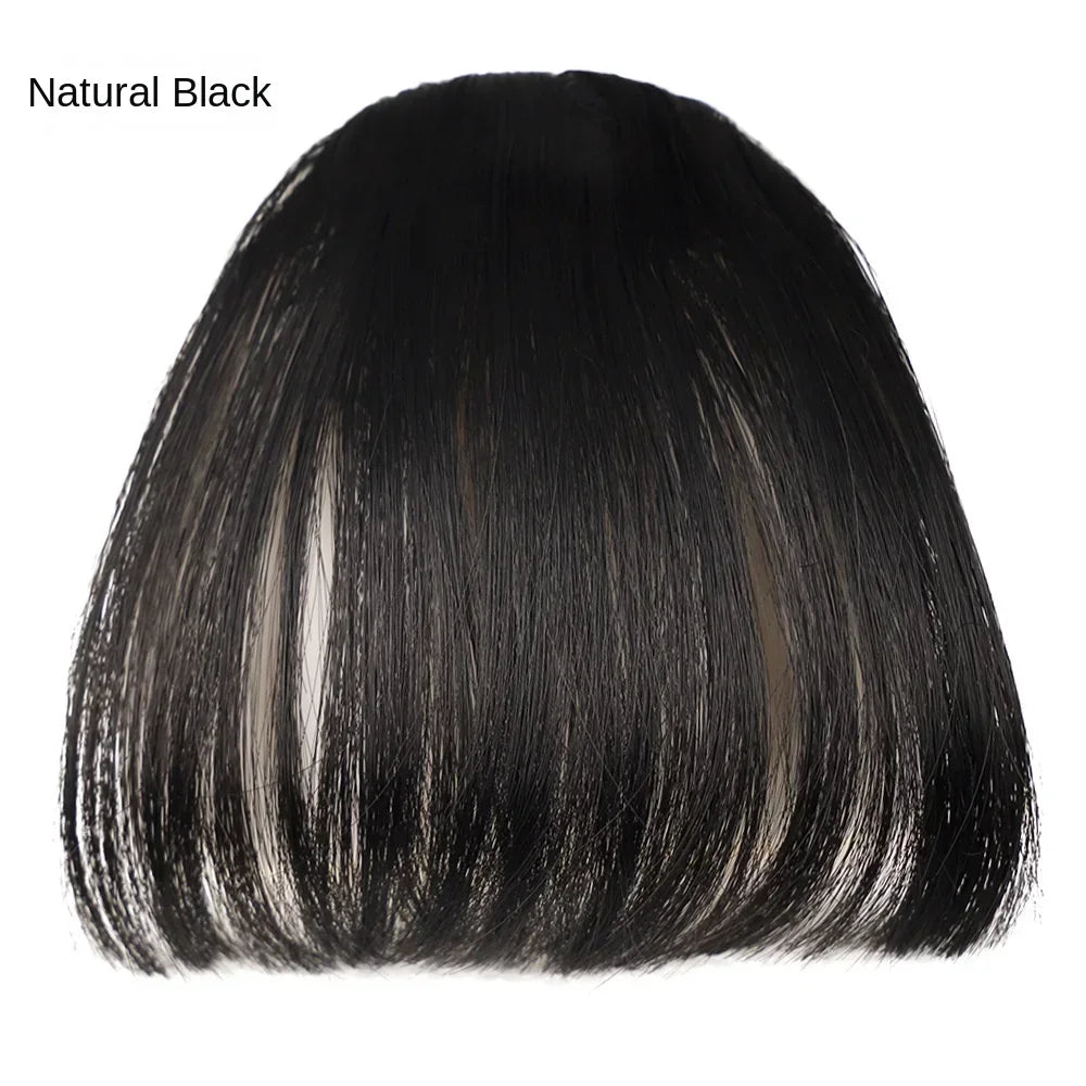 Fake Air Bangs Hair Styling Tools Hair Clip-In Extension Synthetic Hair Fake Fringe Natural False Hairpiece Women Clip In Bangs