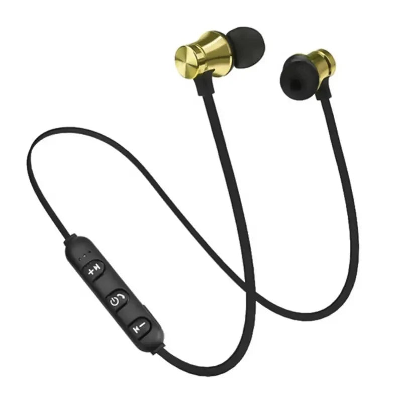XT11 sports earphones in ear wireless neckband magnetic headphones waterproof earbuds stereo music Bluetooth headset with mic