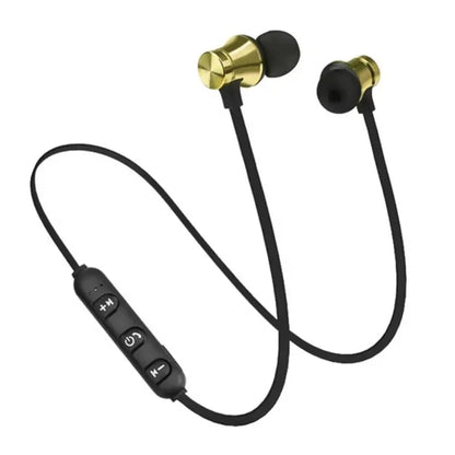 XT11 sports earphones in ear wireless neckband magnetic headphones waterproof earbuds stereo music Bluetooth headset with mic