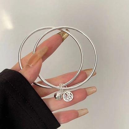 Fashion Bowknot Open Bracelet Tassel Mobius Butterfly Chain Double Layer Jewelry Accessories Adjustable Bracelet Women