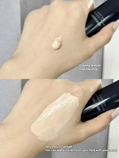 MAOGEPING Ivory Skin Primer Cream Skin Coat 5ml Lightly Spreadable Multi-Effect Makeup Base Easy To Wear Cream Face Cosmetics