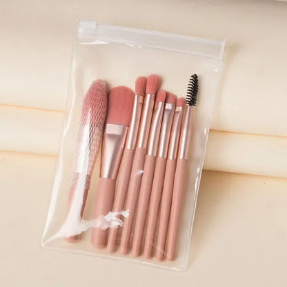 8-13 Pcs Soft Face Makeup Brushes Set Foundation Blush Powder Eye Shadow Highlighter Blending Make Up Cosmetic Brush Beauty Tool