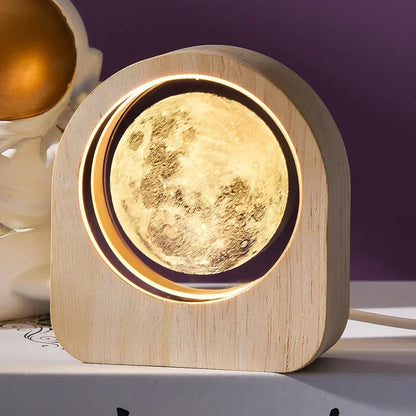 3D Crystal Glass Craft Decoration Laser Engraved Solar System astronomy Valentine's Day gift Birthday Gift Desktop Decoration