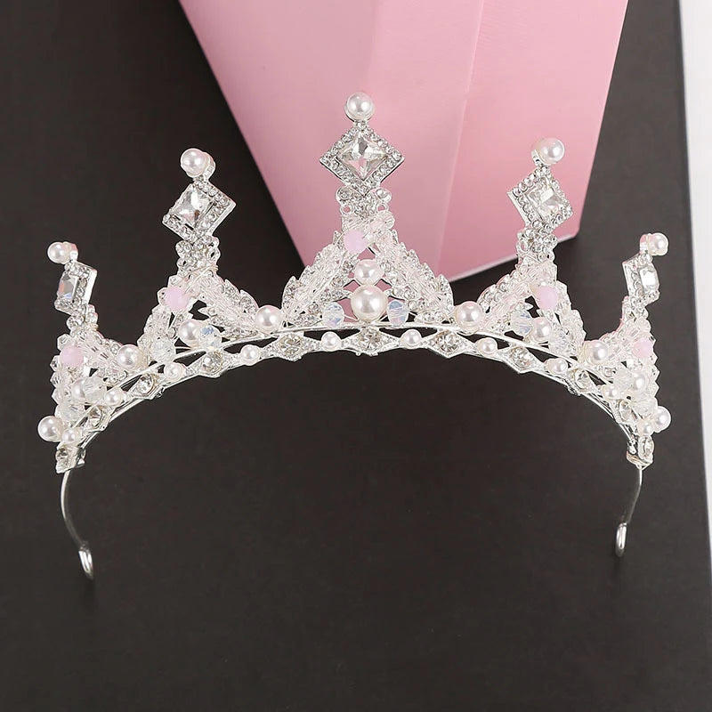 Romantic Multicolor Butterfly Princess Tiaras Crown Headband For Women Girls Wedding Party Hair Accessories Fashion Prom Crown