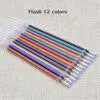 Office School 24colors Refills Markers Watercolor Gel Pen Replace Supplies Office Stationery Garden Outline Pen Replace 5ml