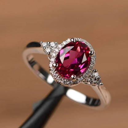 Silver plated Rings for Women Ruby Emerald Sapphire Jewelry Wedding Engagement Ring Wholesale Size 6-10