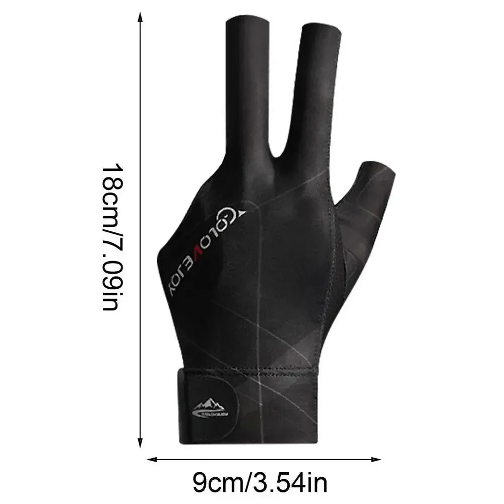 Wear-resistant Cue Sports Gloves Suitable for Snooker and Billiards Portable, Ideal for Amateur Training, Single Left-hand Glove