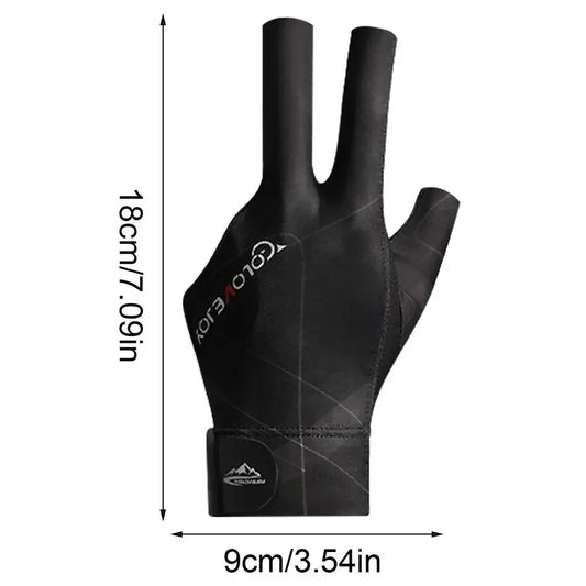 Wear-resistant Cue Sports Gloves Suitable for Snooker and Billiards Portable, Ideal for Amateur Training, Single Left-hand Glove