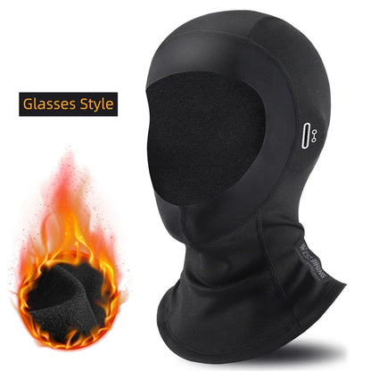 WEST BIKING Winter Cycling Headgear Fleece Warm Full Face Mask Windproof Cycling Cap Bike Helmet Liner MTB Road Bike Accessories
