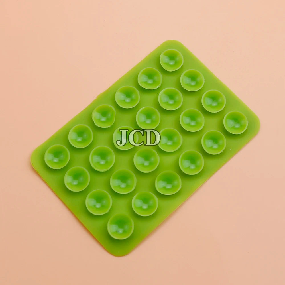 Silicone Suction Pad Back Sticker Suction Cup Phone Holder Silicone Cup Mat Smartphone Wall Stand Fixed For Glass Ceramic Tiles