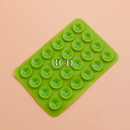 Silicone Suction Pad Back Sticker Suction Cup Phone Holder Silicone Cup Mat Smartphone Wall Stand Fixed For Glass Ceramic Tiles