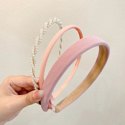 3pcs Set Fashion Girls Women Cloth Hair Bands Headdress Headband Girls Hairband Hair Hoop Female Hair Accessories Headwear