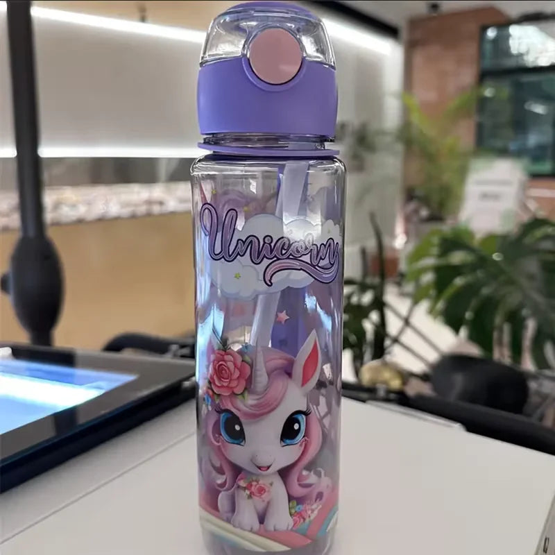 23.67oz Cute & Durable Space Cup BPA-Free High Temperature Resistant Portable Water Bottle for Outdoor Activities Perfect Gift