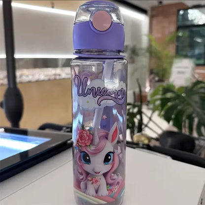 23.67oz Cute & Durable Space Cup BPA-Free High Temperature Resistant Portable Water Bottle for Outdoor Activities Perfect Gift