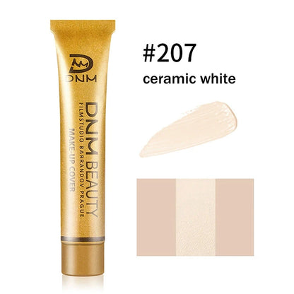 Full Skin Concealer Foundation Cream Face Professional Blemish Cover Dark Spot Tattoo Contour Makeup Liquid Concealer Cosmetic