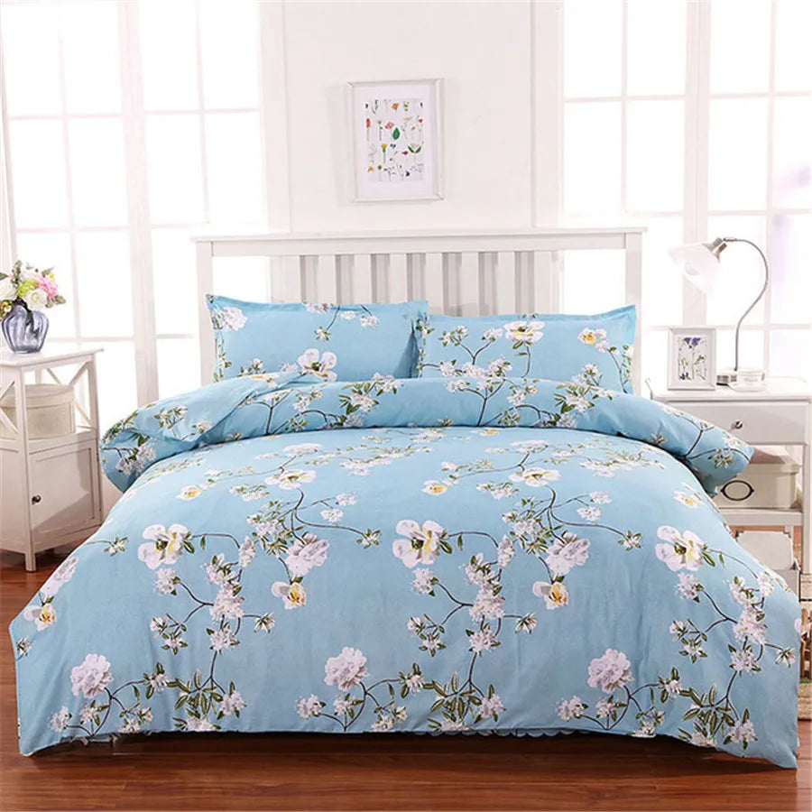 Multi-size Sheet Duvet Cover Pillowcase  Home Textile Bedding Single Piece Bedding Single Person Double Quilt Cover