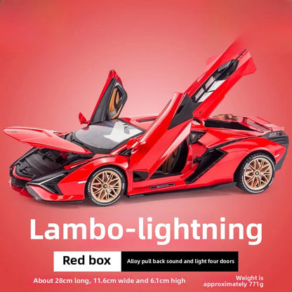 1:18 Scale Luxury Alloy Car Model Fashionable Collectible Vehicle Decoration Blind Box Non-Remote Control Toy from Mainland Chin