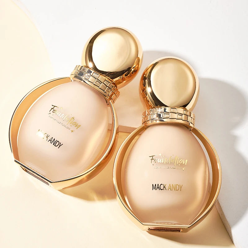 Matte Finish Liquid Foundation - Oil-Control, Waterproof, Full Coverage Concealer for All Skin Tones