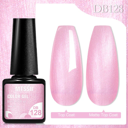 Mtssii 6ML Chocolate Color Gel Nail Polish Brown Semi Permanent UV Gel Autumn Winter Popular Soak Off Nail Art Gel Varnishes