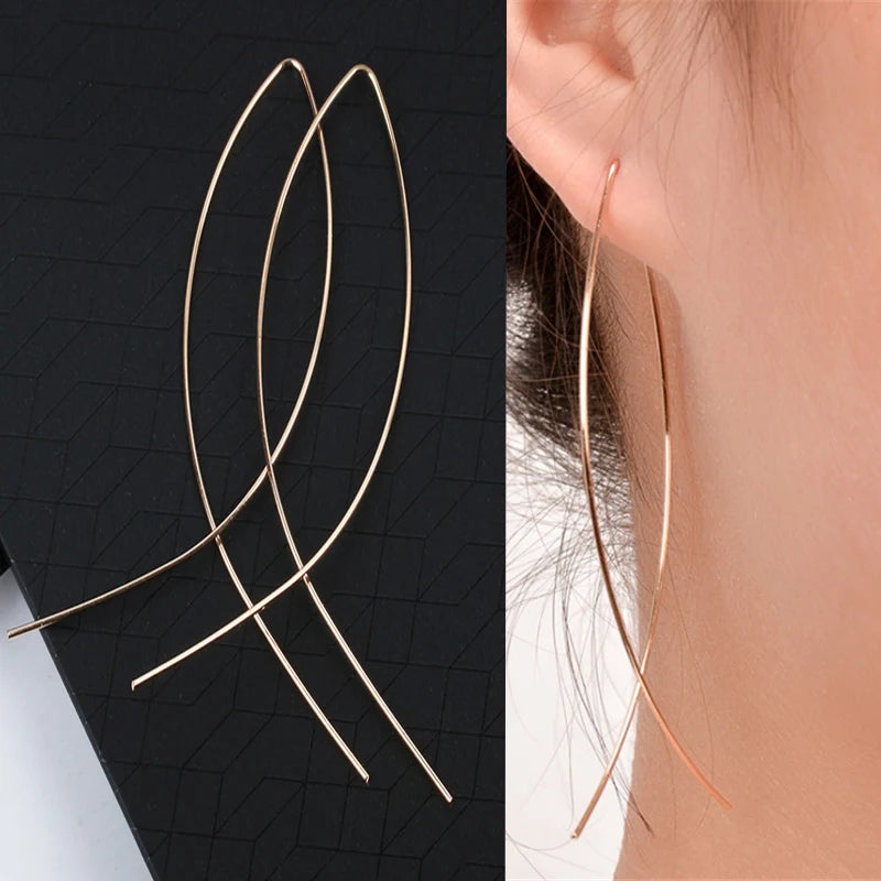 2023 New Fashion Trend Unique Design Delicate Elegant Green Zircon Tassel Earrings Women High Jewelry Wedding Party Gifts