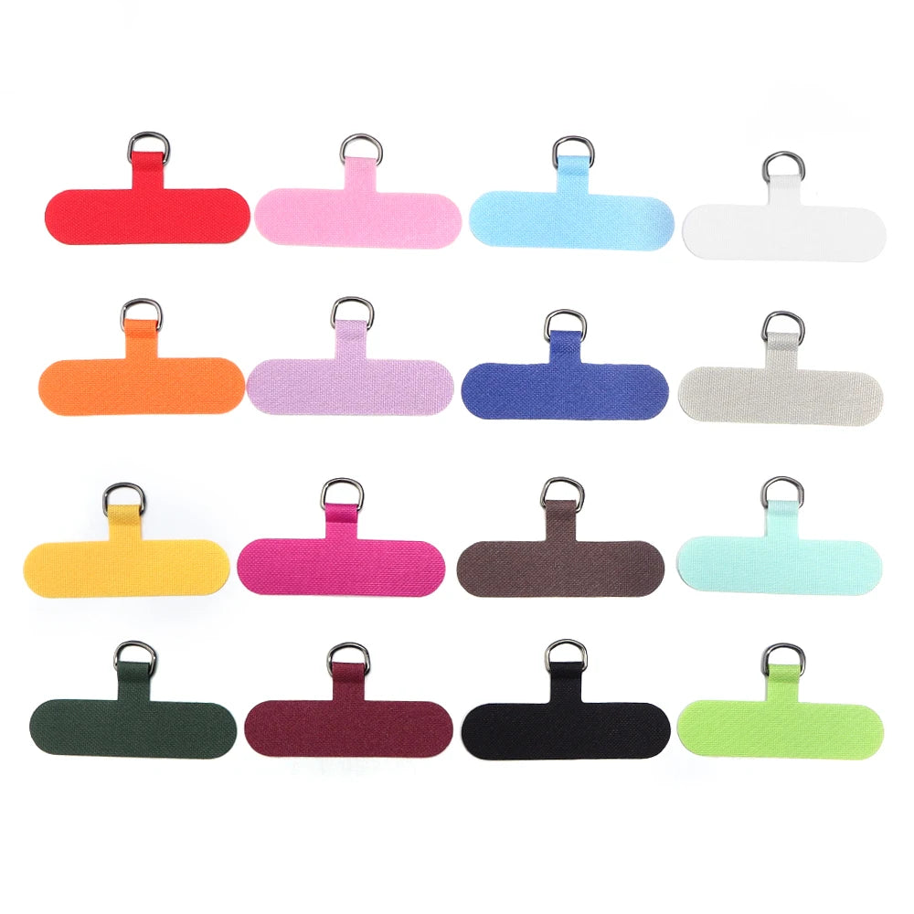 Universal Mobile Phone Lanyard Straps Gasket Anti-lost Nylon Detachable Phone Hanging Cord Patch Replacement Sling Tether Pad