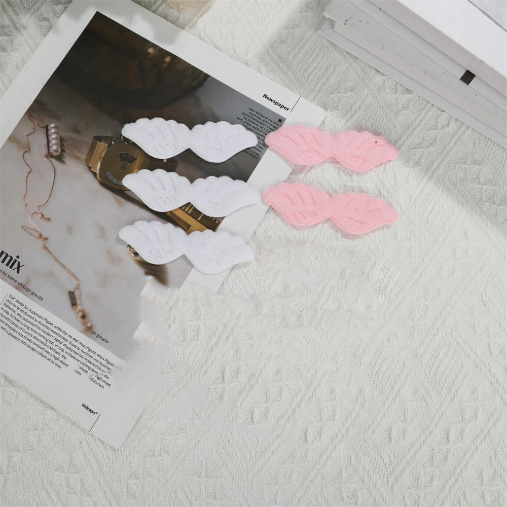 10Pcs Sweet Plush DIY Photocard Holder Handmade Material Korean Idol Photo Card Holder Lace Strips Cute Cartoon Ears Accessories