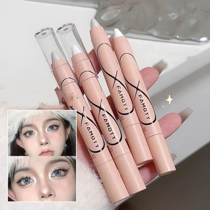 Pearl Gold Green Glitter Shimmer Contour Blush Pen Brighten Makeup Fairy High Gloss Pen Face Body Highlighter Stick Cosmetics