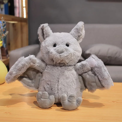 1pc 24CM Cartoon Bat Plush Toy Dark Elf Cute Bat Baby Soft Personality With Sleep Storytelling Plush Toy Gift For Children Kids