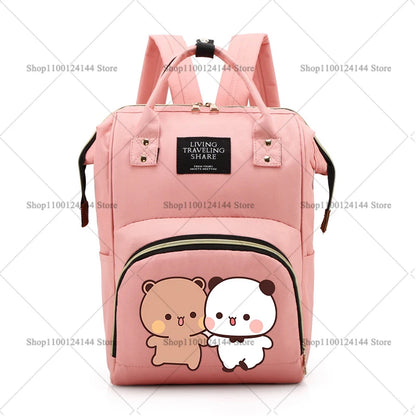 Bubu Dudu Backpack Bag Mummy Yier Bear Panda Bag Mom Baby Multi-function Waterproof Outdoor Travel Diaper Bags for Baby Care