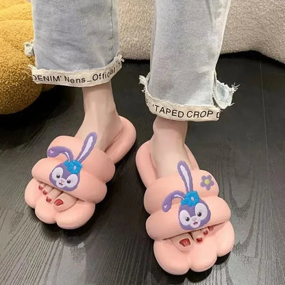 New 2025 Women's Slippers Indoor Home Bathing Anti-slip Deodorant Outdoor Wearable Slip-resistant Home Comfortable PVC Material