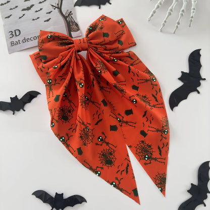 Women Elegant Lace Bow Ribbon Hair Clips Solid Color Satin Заколка Бант Girls Korean Hairpins Party Headdress Hair Accessories