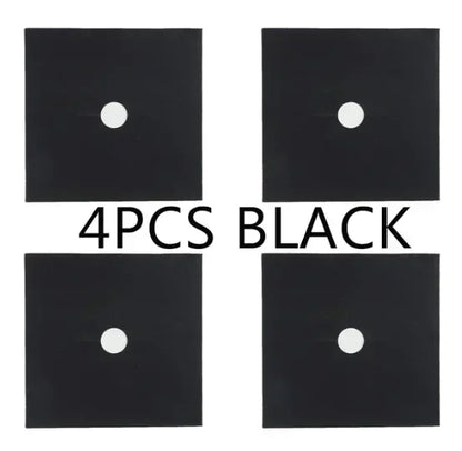 1/4PCS Gas Stove Protector Stovetop Burner Covers Kitchen Accessories Washable Mat Cooker Cover  cooking  stove cover