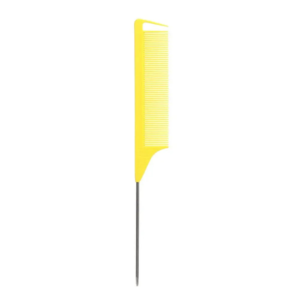 Anti-static Pointed Tail Hair Styling Comb Fine Tooth Barber Accessories Steel Tip Tail Comb Salon Steel Needle Pin Tip Brush
