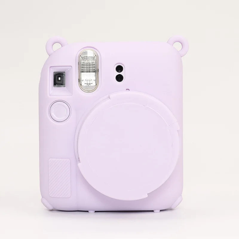 Fujifilm Mini12 Silicone Case Shockproof Drop-Proof Lightweight Soft Protector Cover Camera Body Skin Instant Camera Accessories