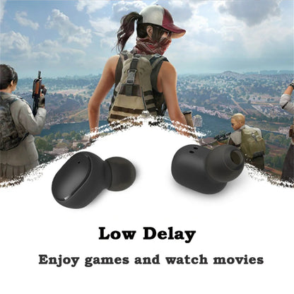 A6S Fone TWS Wireless Bluetooth Headset with Mic Earbuds for Xiaomi Noice Cancelling Earphone Bluetooth Headphones