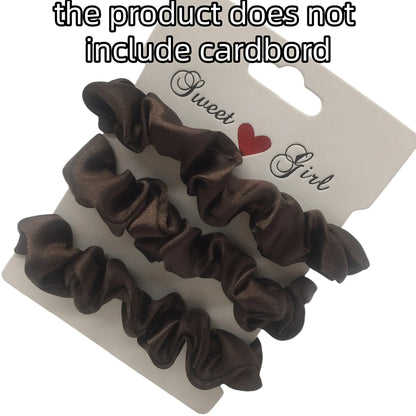 100/60/30/3/6pcs Multi Color Set Fashion Women's Small Intestine Hair ties Release scrunchies headwear scrunchy Accessories