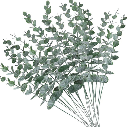 Artificial Eucalyptus Leaves branch Hotsale Holiday Party christmas Diy gift Home Vase Wedding bridal bouquet  Accessories decor