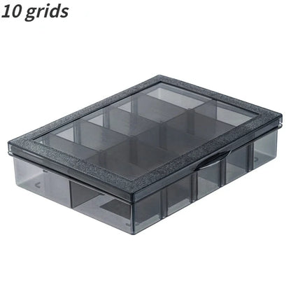 1Pcs 9-24 Grid Adjustable Tools Box Storage Plastic Storage Boxes for Jewellery Tool Parts Multifunction Tools Storage Organizer