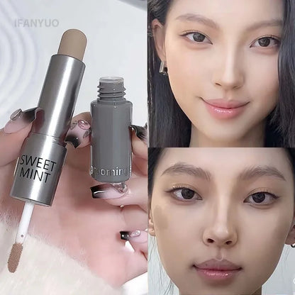 Matte Concealer Contour Stick Moisturizing Lasting Smooth 3D Nose Shadow Waterproof Face Highlight Brighten Contour Makeup Pen