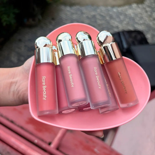 Rare Beauty Lipstick Blush Highlighter Cosmetics Moisturizing Long-Lasting Inspiring Hope Honesty Happiness Joy Makeup with Box