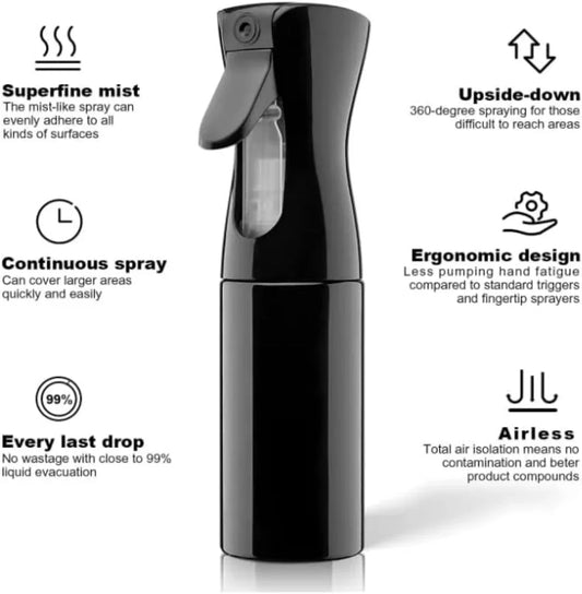 Hair salon beauty spray, 200ml hair salon spray bottle