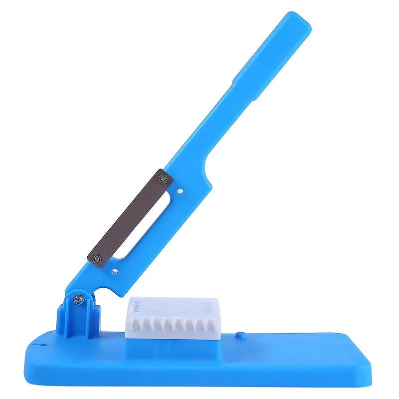 2022 Manual Stainless Steel Food Cutter Slicing Machine Automatic Home Kitchen Frozen Meat Slicer Meat Delivery Nonslip Handle