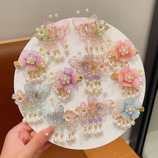 2pc Cute Women's Boutique Hair Accessories Resin Sweet Cute Hair Clips Suitable for Girls' Daily Activities Wear Elegant Hairpin
